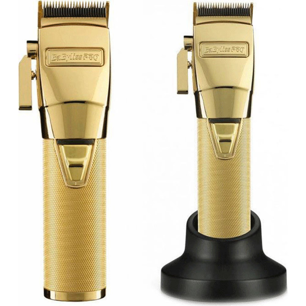 Aparat de tuns profesional cu acumulator si cablu, Babyliss Pro FX8700GE, Metal Gold [3]