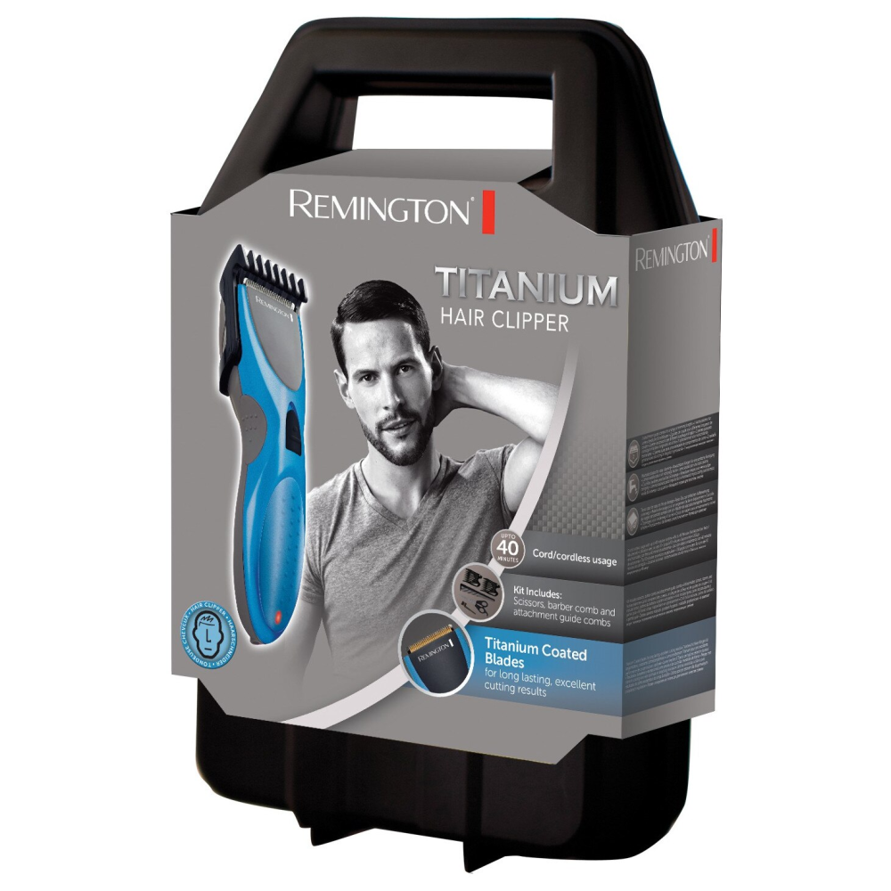 Aparat de tuns Remington HC335 titanium reglabil 0.5-18mm acumulator 40min negru [3]