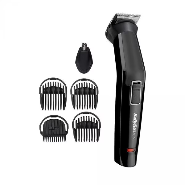 Aparat de tuns si ras BaByliss MT725E 6in1 Multi Trimmer, 6 accesorii, 2 capete, Negru [3]