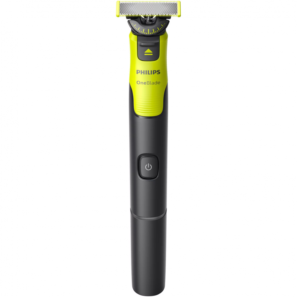 Aparat hibrid de barbierit, tuns barba si parul corporal PHILIPS OneBlade 360 QP4631/65, pieptene reglabil 5 in 1, reincarcabil, conectivitate Bluetooth, umed si uscat, 60 min, toc de transport, lama [2]