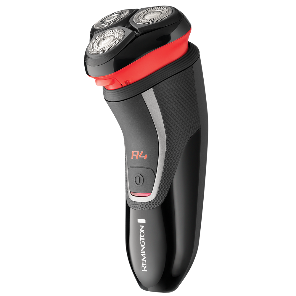 Aparat ras 3 Remington R4000 Style Series4, Lame flexibile ComfortTrim, Timp incarcare 4 ore, Indicator LED, Rezistent la apa, Rosu/ Negru [2]