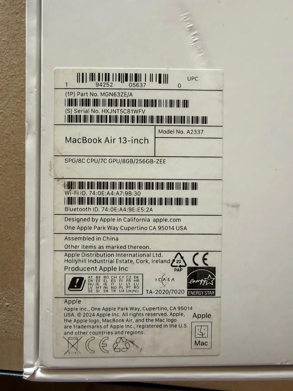 Apple MacBook Air M1 256GB SSD, 8GB RAM (RESIGILAT) [3]