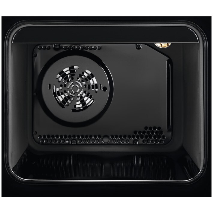 Aragaz Electrolux LKG504022K, Gaz, 4 arzatoare, Aprindere integrata plita si cuptor, Siguranta plita si cuptor, Autocuratare catalitica, Grill electric, 50 cm, Negru [3]