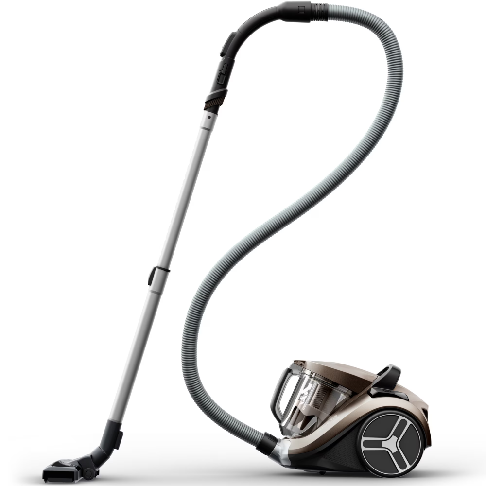 Aspirator fara sac Rowenta Compact Power XXL RO4B30EA, 900W, recipient pentru praf XXL de 2.5 L, filtrare 99.98%, design compact, raza de operare 8.8m, gri [3]