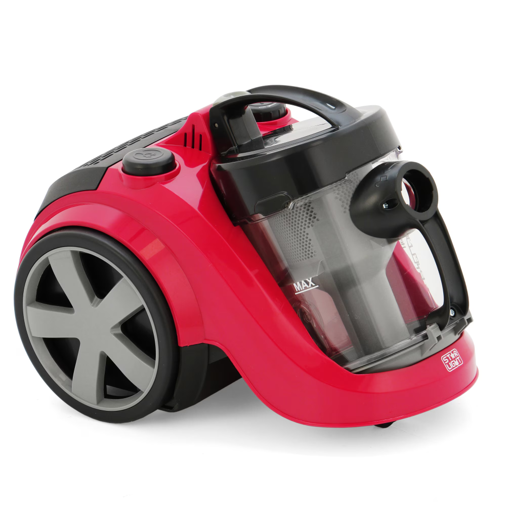 Aspirator fara sac Star-Light ACTY-718R, 700 W, 1.8 l, tub telescopic, variator de putere, filtru HEPA, rosu/negru [3]