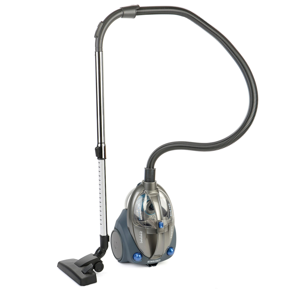 Aspirator fara sac Star-Light ACVS-720G, 2 l, Tub telescopic, 700 W, Putere variabila, Filtru HEPA, Albastru/Gri [3]