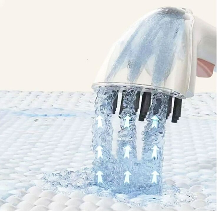 Aspirator multifunctional Uwant B100-S-WH, 12.000 Pa, 220 V, 65 dB, aspirare si spalare, autocuratare, elimina acarienii si bacteriile, capacitate colectare 1.6 l, alb [4]