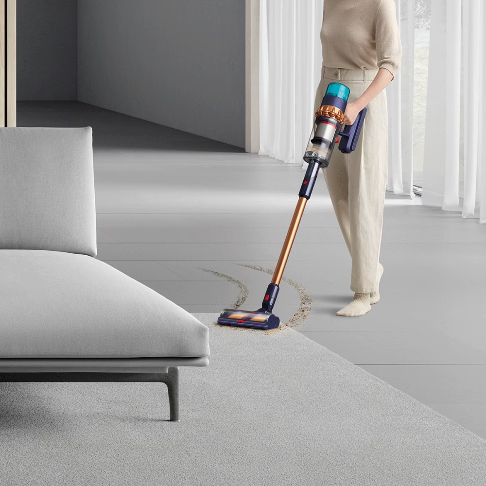 Aspirator vertical fara fir Dyson Gen5 Detect Absolute 447002-01, autonomie 70 de minute, putere aspirare 280 AW, 752 W, 0.77 L, Albastru de Prusia/Cupru intens [3]
