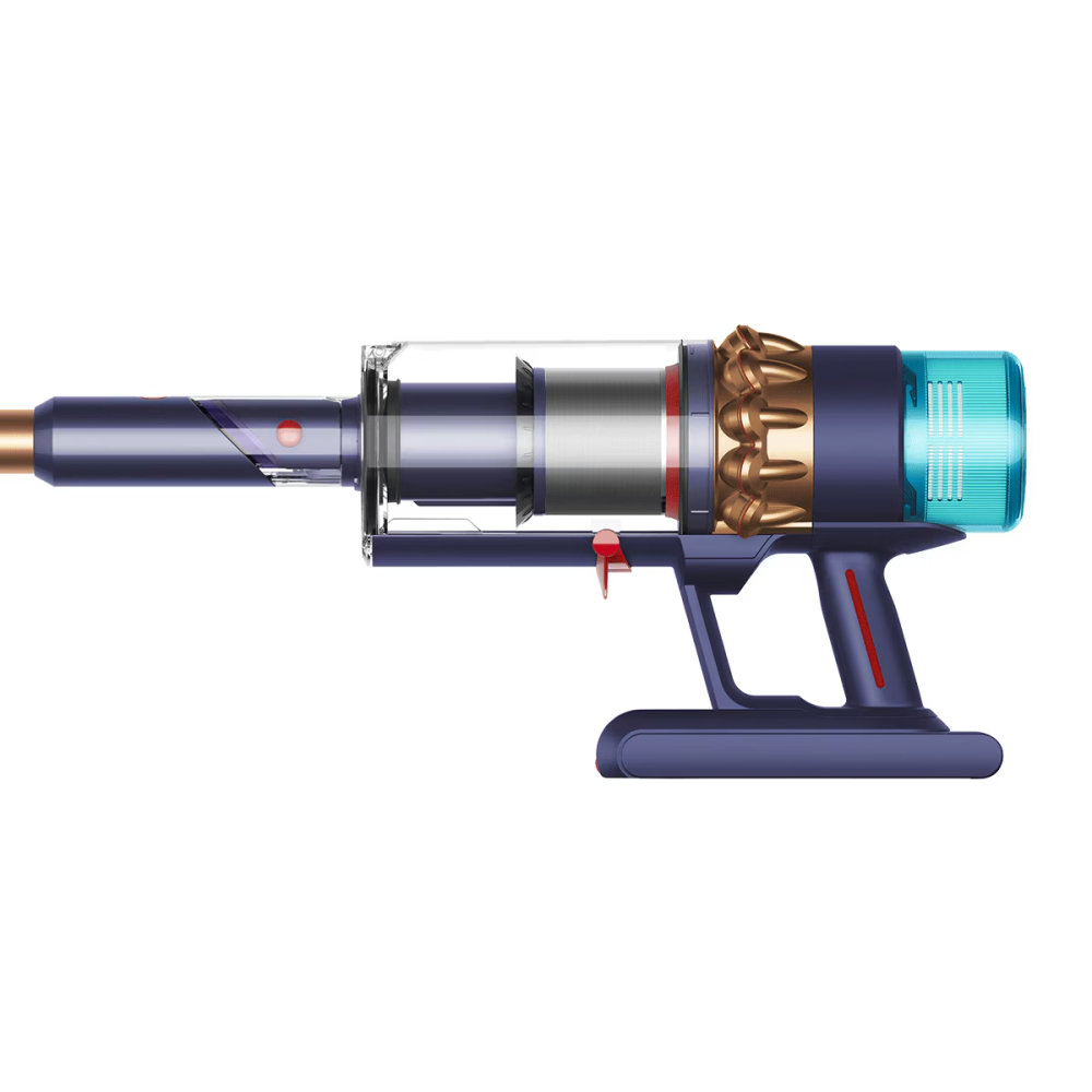 Aspirator vertical fara fir Dyson Gen5 Detect Absolute 447002-01, autonomie 70 de minute, putere aspirare 280 AW, 752 W, 0.77 L, Albastru de Prusia/Cupru intens [5]