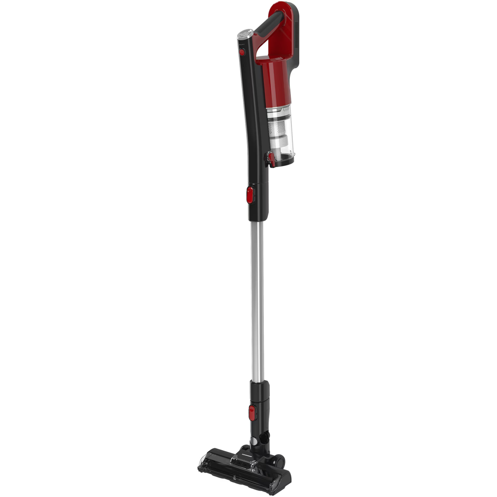 Aspirator vertical Heinner Red Twilight HSVC-M21.6RD, 150 w, acumulator li 21.6v, filtrare ciclonica, dubla utilizare: de mana sau vertical, 2 viteze, capacitate: 0.5l, autonomie max 30 min, accesoriu [2]