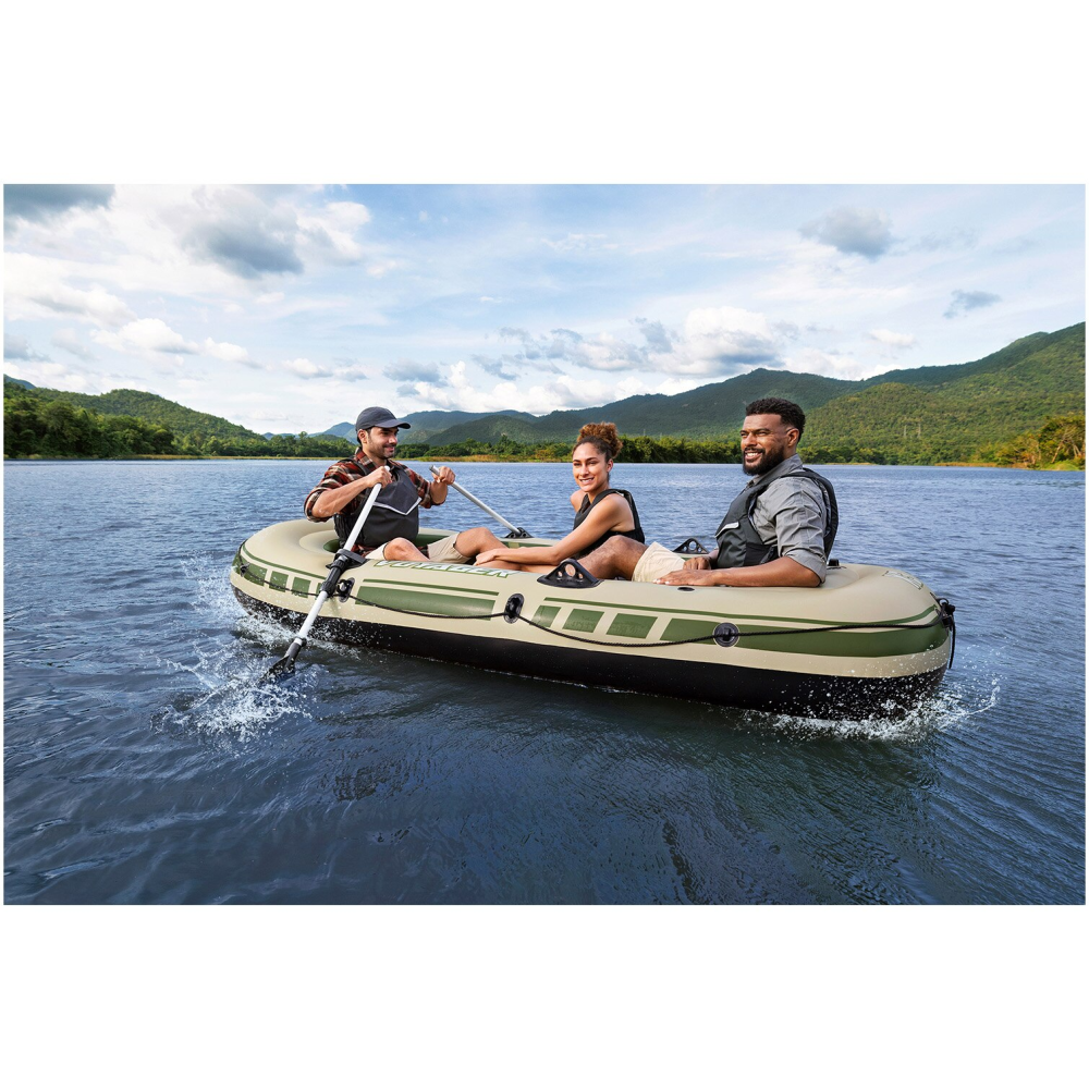 Barca gonflabila Bestway Hydro-Force Voyager X3, 3 persoane, greutate suportata 360kg, 294 x 137 x 39 cm [5]