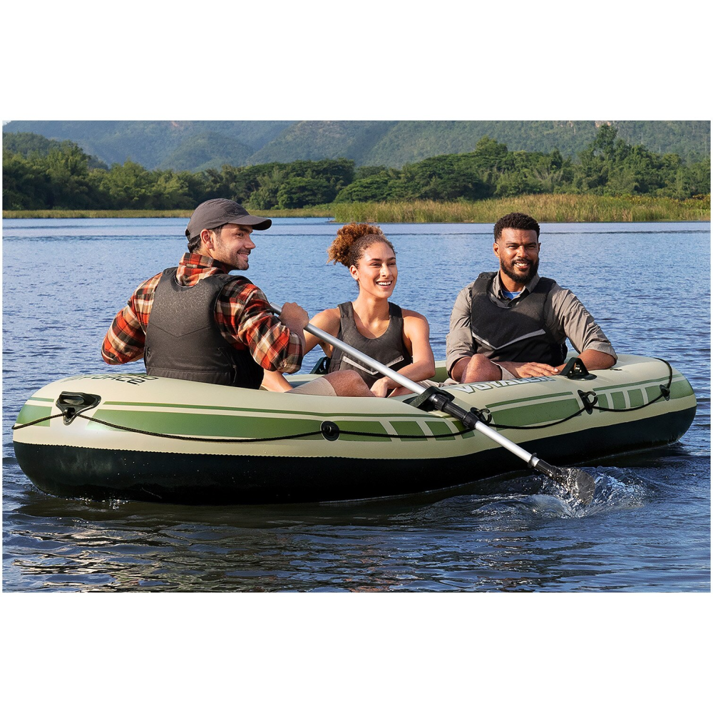 Barca gonflabila Bestway Hydro-Force Voyager X3, 3 persoane, greutate suportata 360kg, 294 x 137 x 39 cm [4]