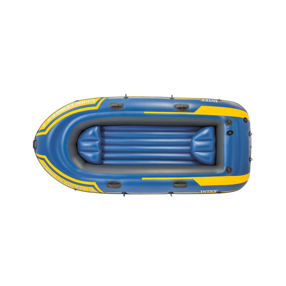 Barca gonflabila Intex Challenger 3 pompa + vasle incluse, 2.95m x 1.37m [2]