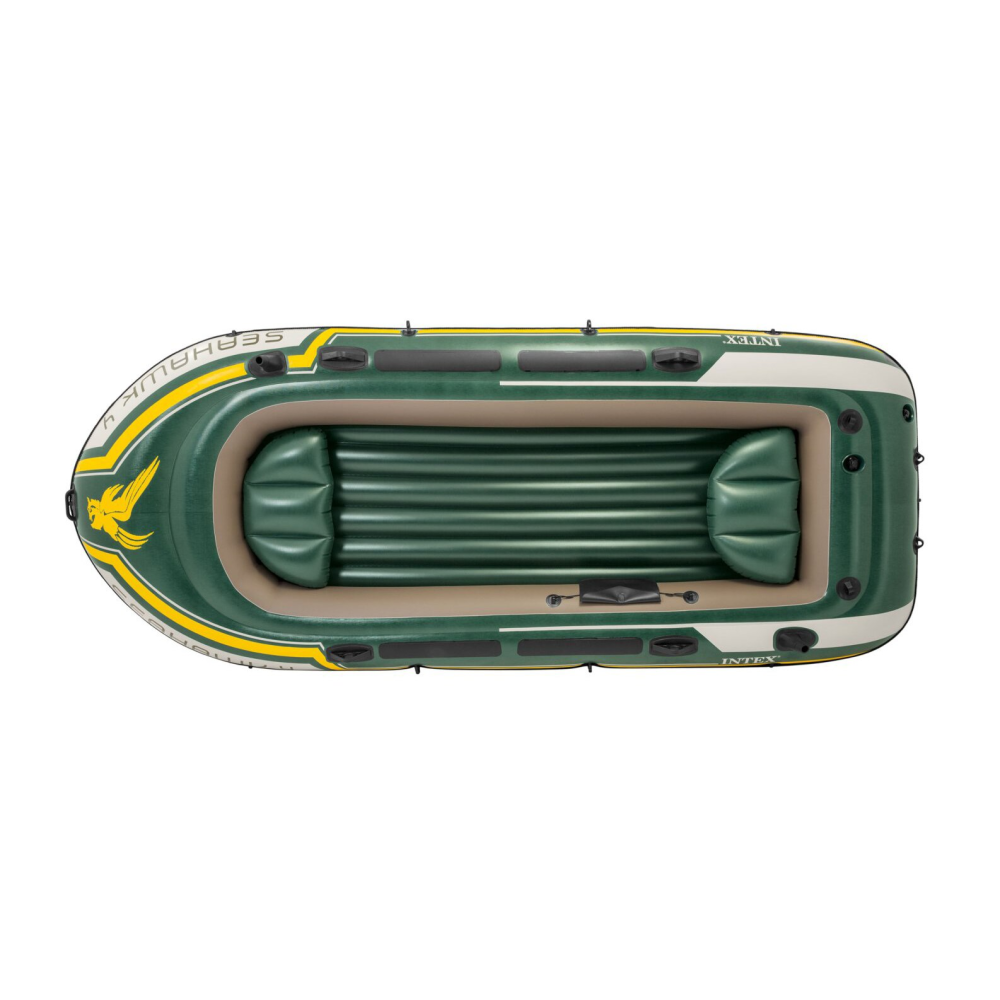 Barca gonflabila Intex Seahawk 4, pompa + vasle incluse, 3.5m x 1.45m [2]