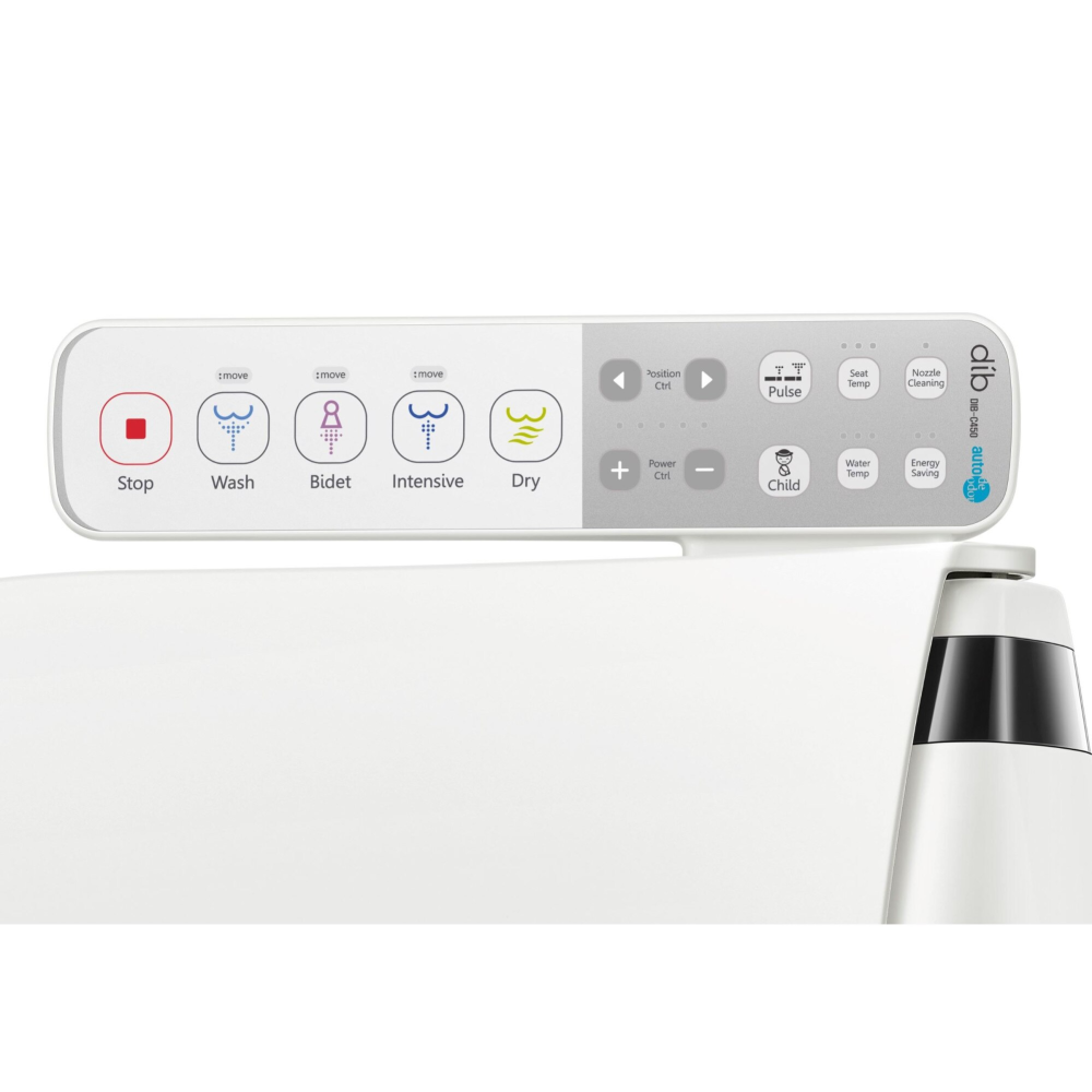 Bideu electric Living Solutions DIB C430, sezut incalzit, uscare cu aer cald, temperatura apei reglabila [3]