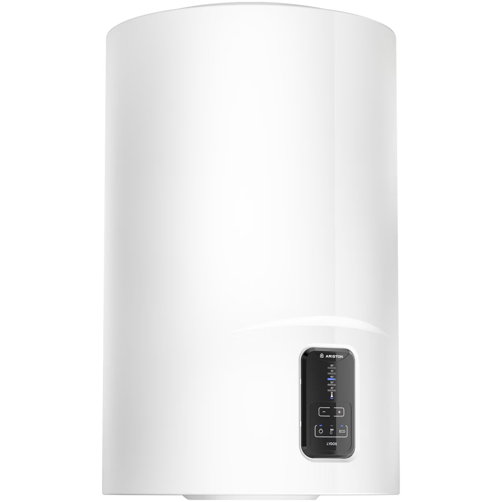 Boiler electric Ariston Lydos Eco 100, 1800 W, 100l, Tehnologie WaterPlus, Display digital, Eco Evo, T-MAX, TitanShield, Rezervor emailat cu Titan, Alb [2]