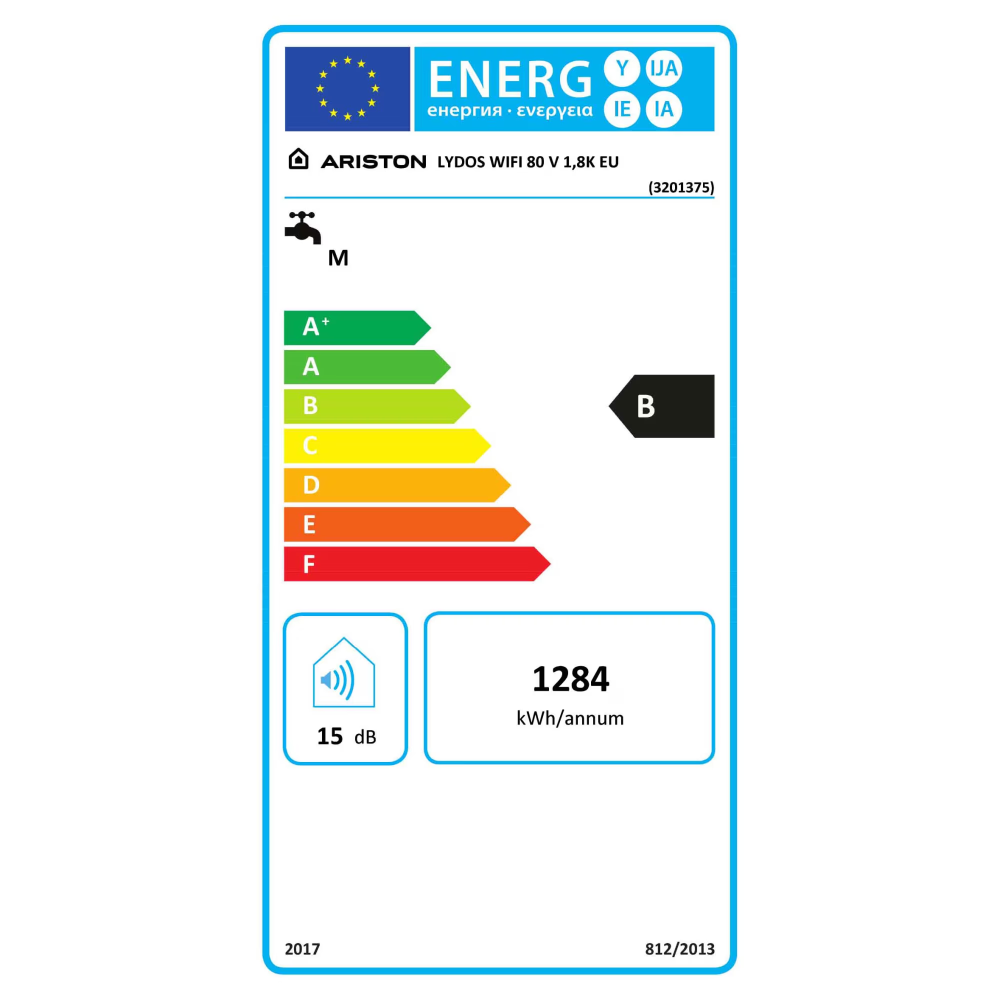 Boiler electric Ariston Lydos Wi-Fi 80L, 1800 W, conectivitate internet, rezervor emailat cu Titan [5]