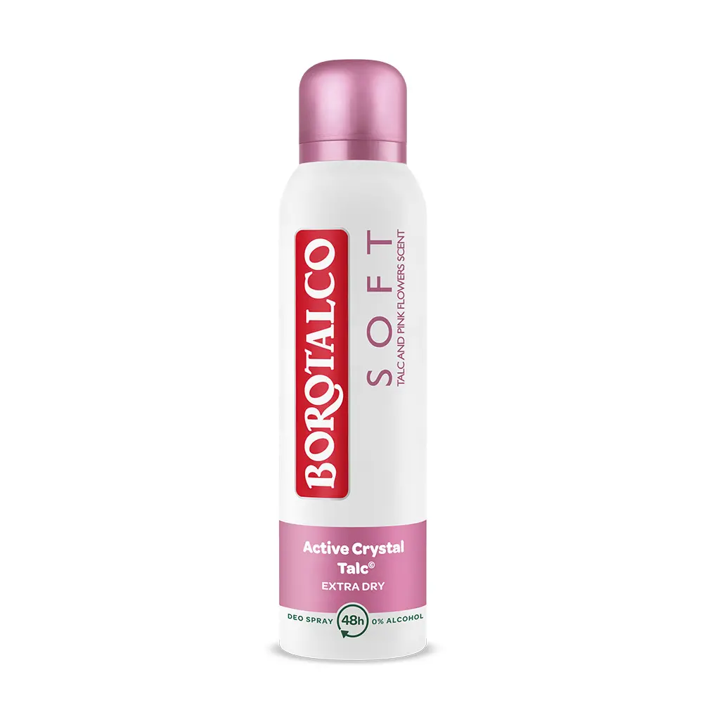 Deodorant spray Borotalco Soft & Pink Flower, 150 ml [1]