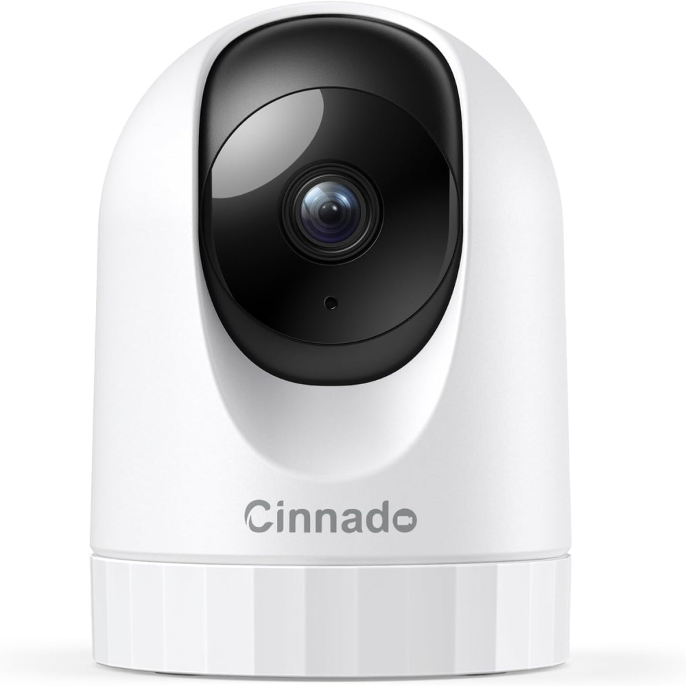 Camera de supraveghere Cinnado D1, 3MP, 2K, Utilizare Baby Monitor Wireless Audio Video, Comunicare bidirectionala, Vedere de noapte, Aplicatie mobila, Alerte in timp real, Suport Card SD, Compatibil  [2]