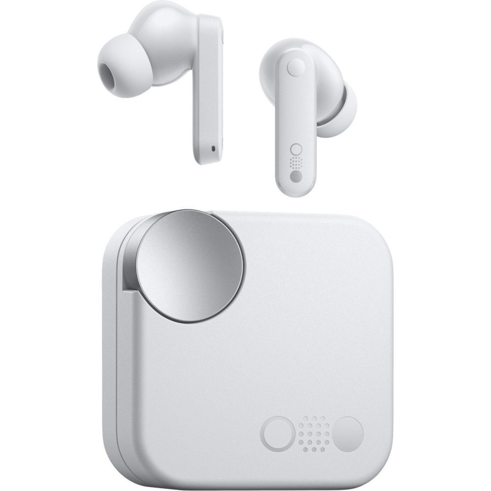 Casti audio In-Ear CMF Buds by Nothing, Wireless, Bluetooth 5.3, ANC, IP54, Voice Assistant, Gri deschis [5]