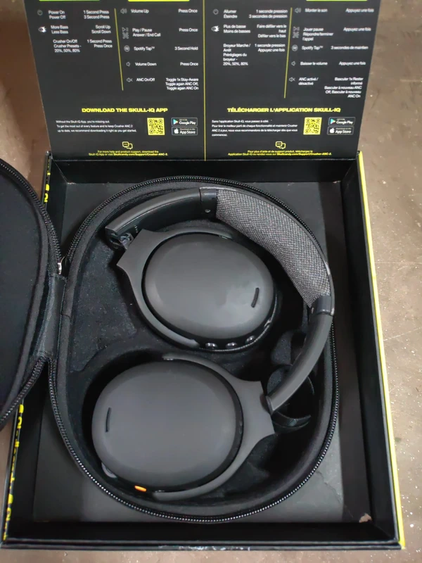 Casti Audio Over the Ear, Skullcandy Crusher Anc 2, Wireless, Bluetooth, True Black (RESIGILAT) [3]