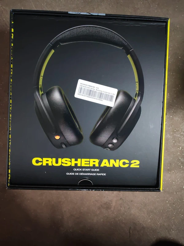 Casti Audio Over the Ear, Skullcandy Crusher Anc 2, Wireless, Bluetooth, True Black (RESIGILAT) [2]
