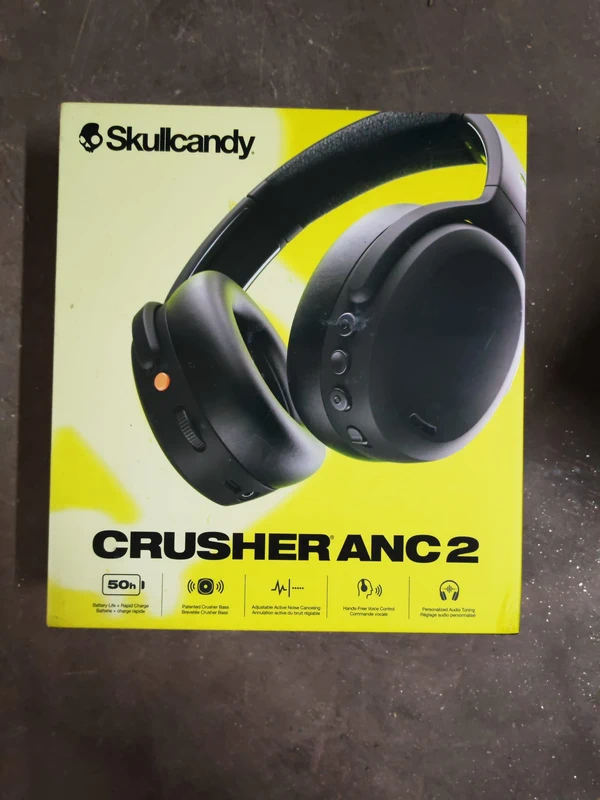 Casti Audio Over the Ear, Skullcandy Crusher Anc 2, Wireless, Bluetooth, True Black (RESIGILAT) [4]