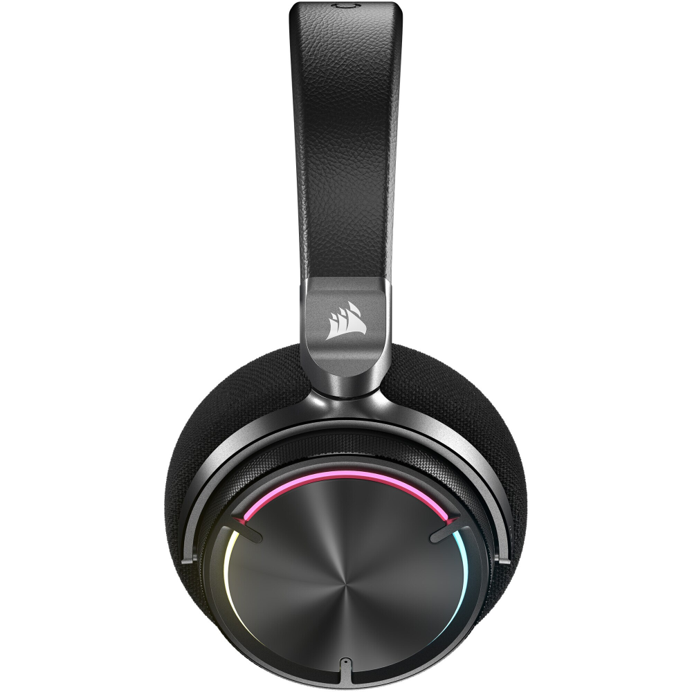 Casti gaming Corsair Virtuoso Max 2.4GHz wireless and Bluetooth® , Dolby Atmos®, active noise cancellation, PC, Mac, PS5/PS4, Switch, and mobile, graphene drivers, RGB, carbon [4]