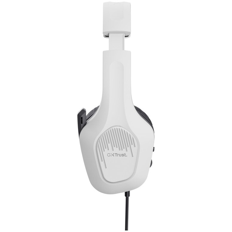Casti Gaming cu fir Trust GXT415PS ZIROX, drivere 50mm, microfon pliabil, compatibil PC, PS4/PS5/Xbox, cablu 1,2m, alb/negru [3]