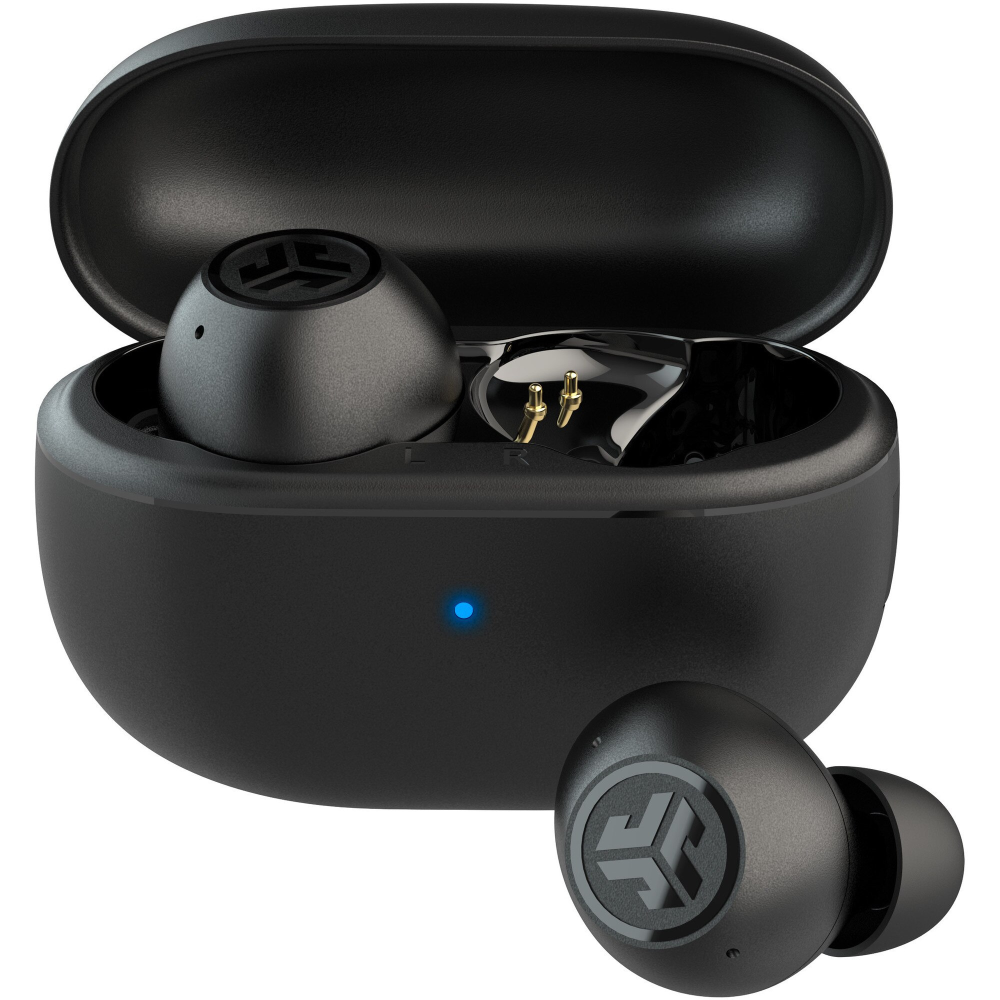 Casti In-Ear JLAB Go Pop ANC, True Wireless, Bluetooth, ANC, Multipoint, Autonomie 24 ore, IP55, Black [1]