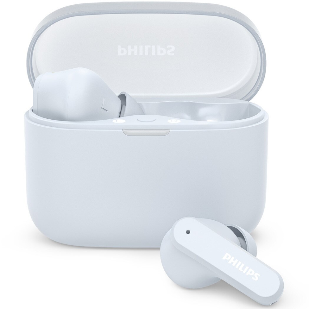 Casti In-Ear PHILIPS TAT2000BL/00, True Wireless, Bluetooth, Multipoint, Autonomie 32 ore, IPX4, Albastru [2]
