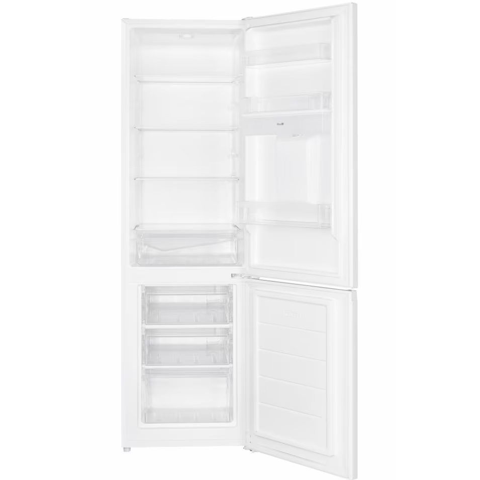 Combina frigorifica Heinner HC-HM260WDE++, 260 l, Control electronic, Dozator de apa, Iluminare LED, Usi reversibile, Clasa E, H 180 cm, Alb [2]