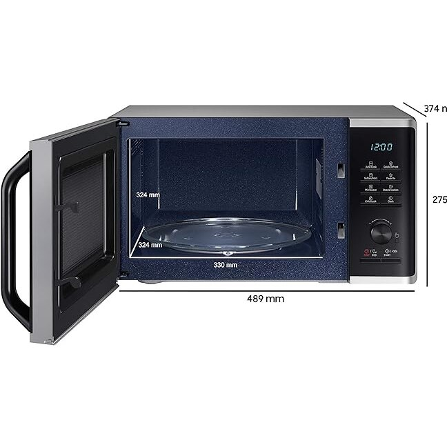 Cuptor cu microunde Samsung, Culoare Argintiu [2]