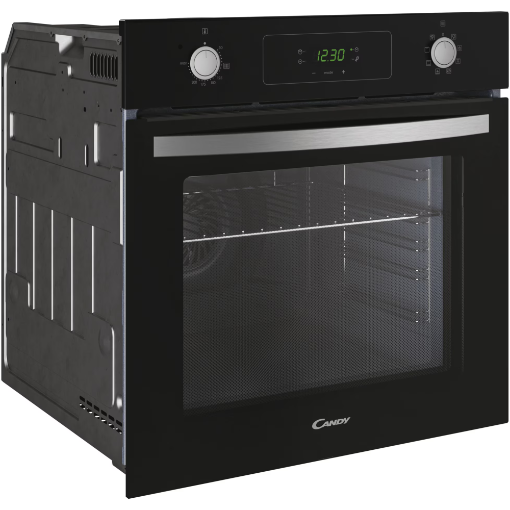 Cuptor incorporabil Candy FIDC N605 L, Electric, 65 l, Autocuratare Aquactiva, Display, Clasa A+, Negru [2]