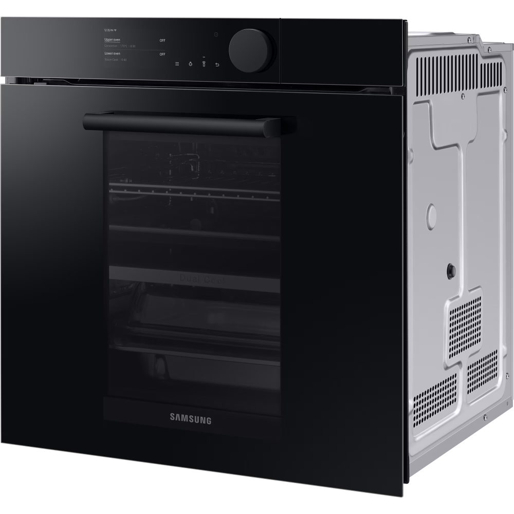 Cuptor incorporabil Samsung NV75T8979RK/EF, Infinite Line, Electric, Autocurare pirolitica, 75l, Dual Cook, Ecran TFT 4.3", WiFi, Sonda temperatura, Soft Close Door, Clasa A+, Negru [2]