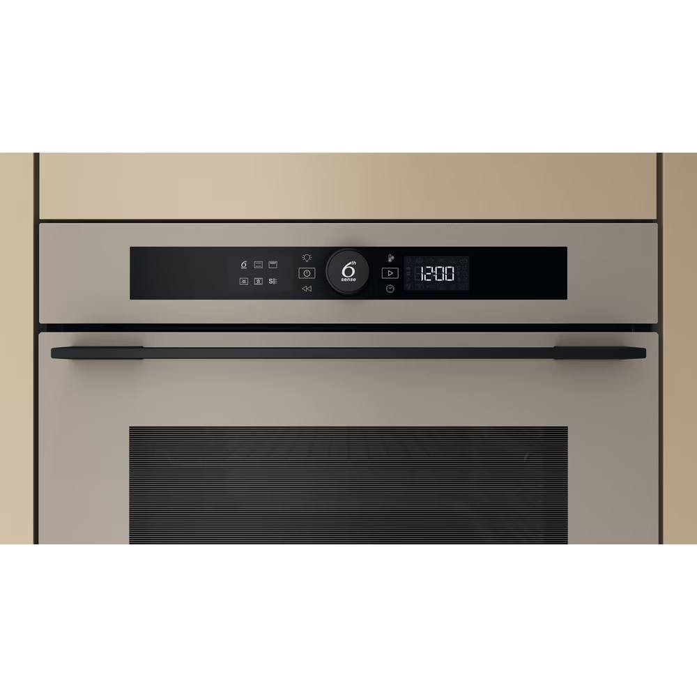 Cuptor incorporabil Whirlpool WOI4S8CM1SEA, Electric, 73 l, Autocuratare catalitica, Tehnologie al 6-lea simt, Casa A+, Bej [3]