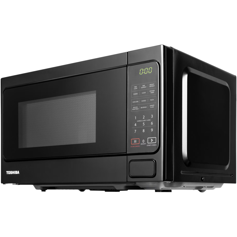Cuptor microunde Toshiba MM-EM20PBK, 20 l, 800 W, Control Digital, Timer, Afisare ceas, iluminare LED, Functie blocare copii, Negru [4]