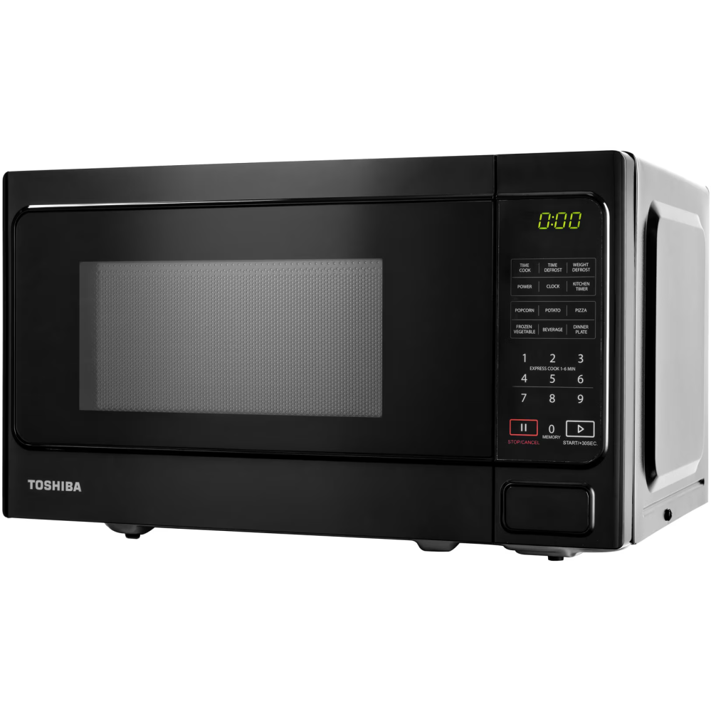 Cuptor microunde Toshiba MM-EM20PBK, 20 l, 800 W, Control Digital, Timer, Afisare ceas, iluminare LED, Functie blocare copii, Negru [3]