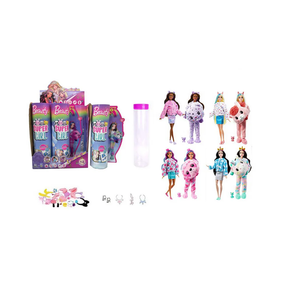 Cutie cu Papusica Surpriza, Beauty Reveal, Hainute, Costum de Animale si Accesorii [4]