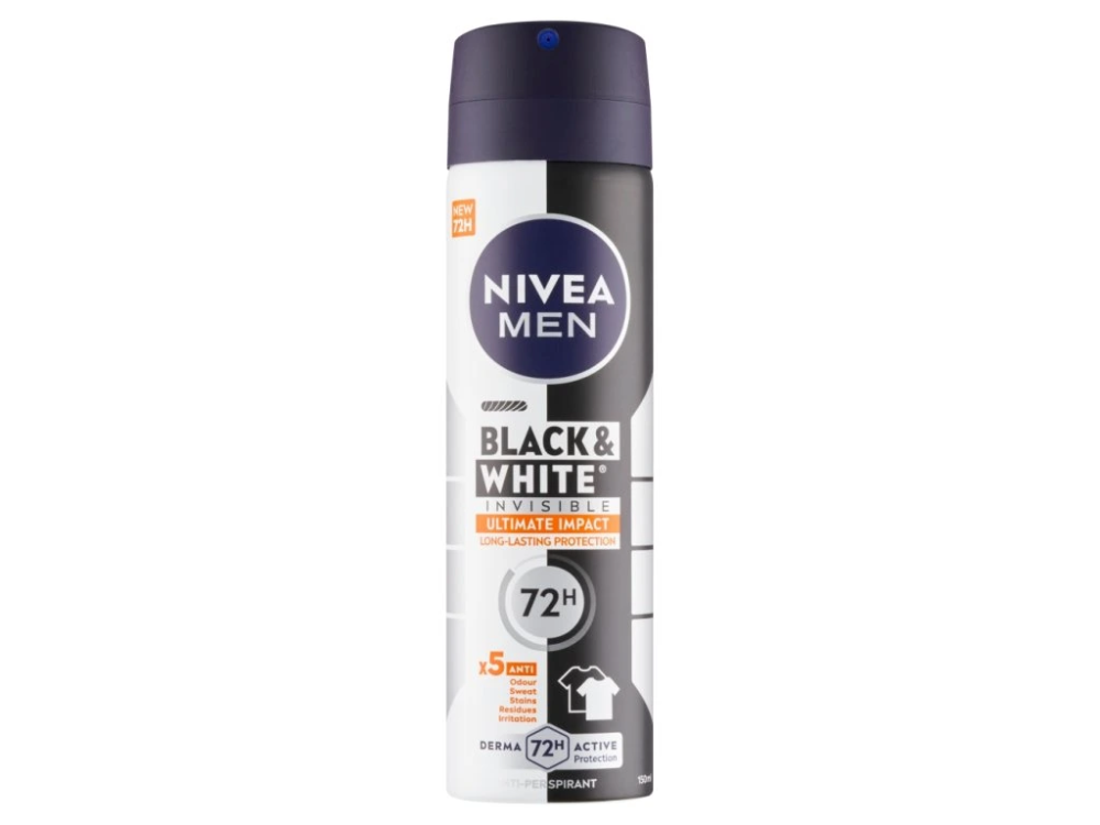 Deodorant Nivea Men 150ml B&W Invisible Ultimate Impact [1]