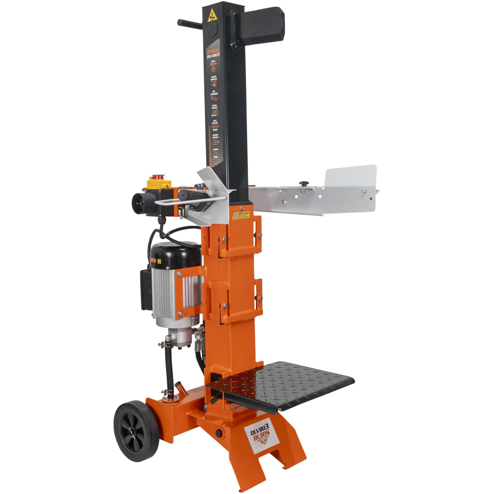 Despicator electro-hidraulic pentru lemne/busteni Ruris DLV803, putere 3000 W, 230 V, forta despicare 8 T, diametru despicare 70 - 350 mm, lungime maxima despicare 1020 mm, roti transport [2]