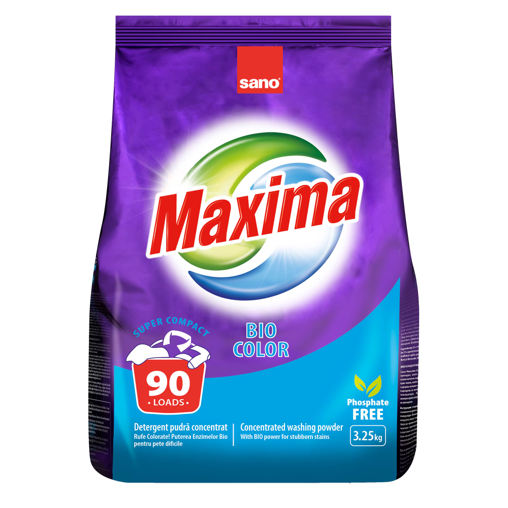 Detergent automat Sano Maxima Biocolor, 3.25 kg [1]