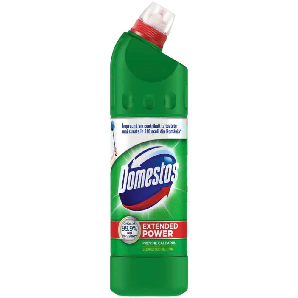 Dezinfectant inalbitor anticalcar Domestos Pine, 750 ml [1]