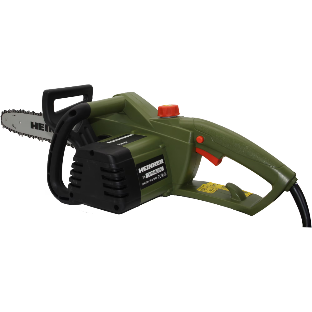 Drujba electrica (fierastrau) cu lant Heinner VDE002, 1800 W, 230 V, 35 cm lungime lama, 13.5 m/s viteza lant, 9.53 mm (3/8) pas lant (RESIGILAT) [3]