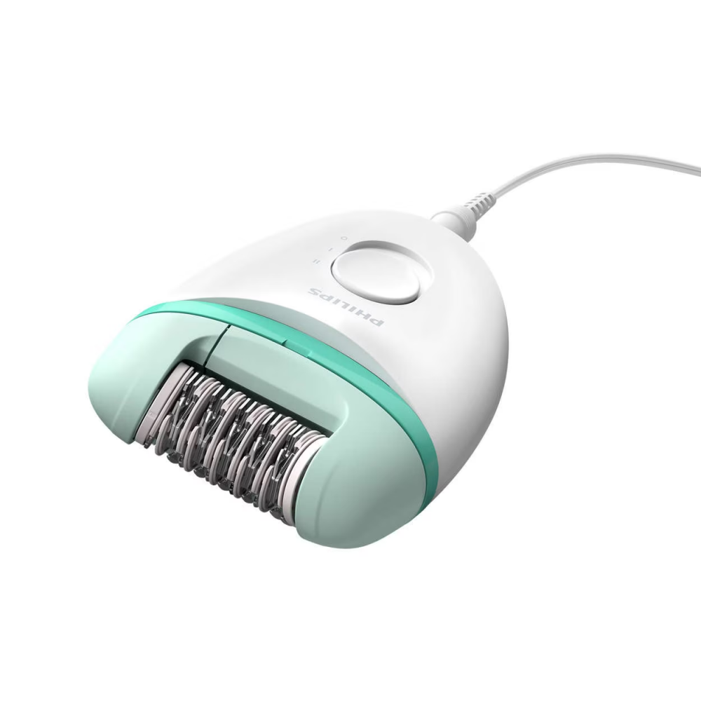 Epilator Philips Satinelle BRE245/00, 2 viteze, cap de epilare lavabil, 2 accesorii, Alb [3]