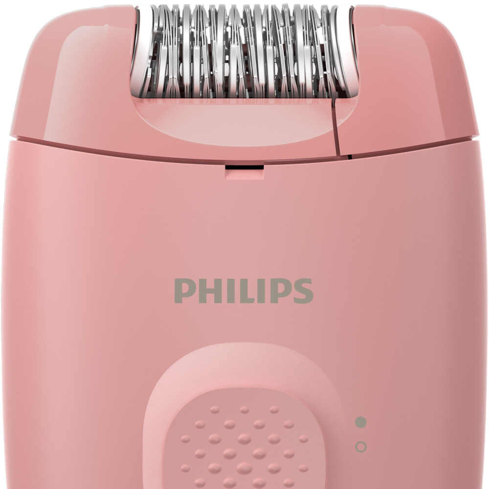 Epilator Philips Seria 2000 BRE227/00, 1 setare de viteza, cap de epilare lavabil, 1 accesoriu pentru corp si picioare, Roz [3]