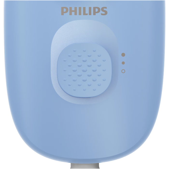 Epilator Philips Seria 4000 BRE247/00, 2 setari de viteza, cap de epilare lavabil, 4 accesorii pentru corp si zona inghinala, lumina LED, Albastru [4]