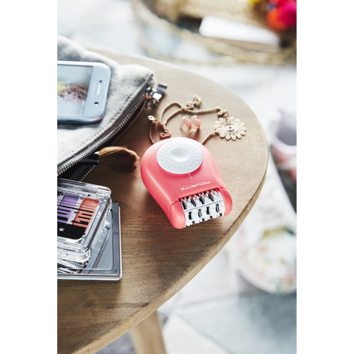 Epilator Rowenta Easy Touch EP1110F1, 2 trepte de viteza, 24 pensete, 4.8 W, sistem de masaj cu bile, roz [3]