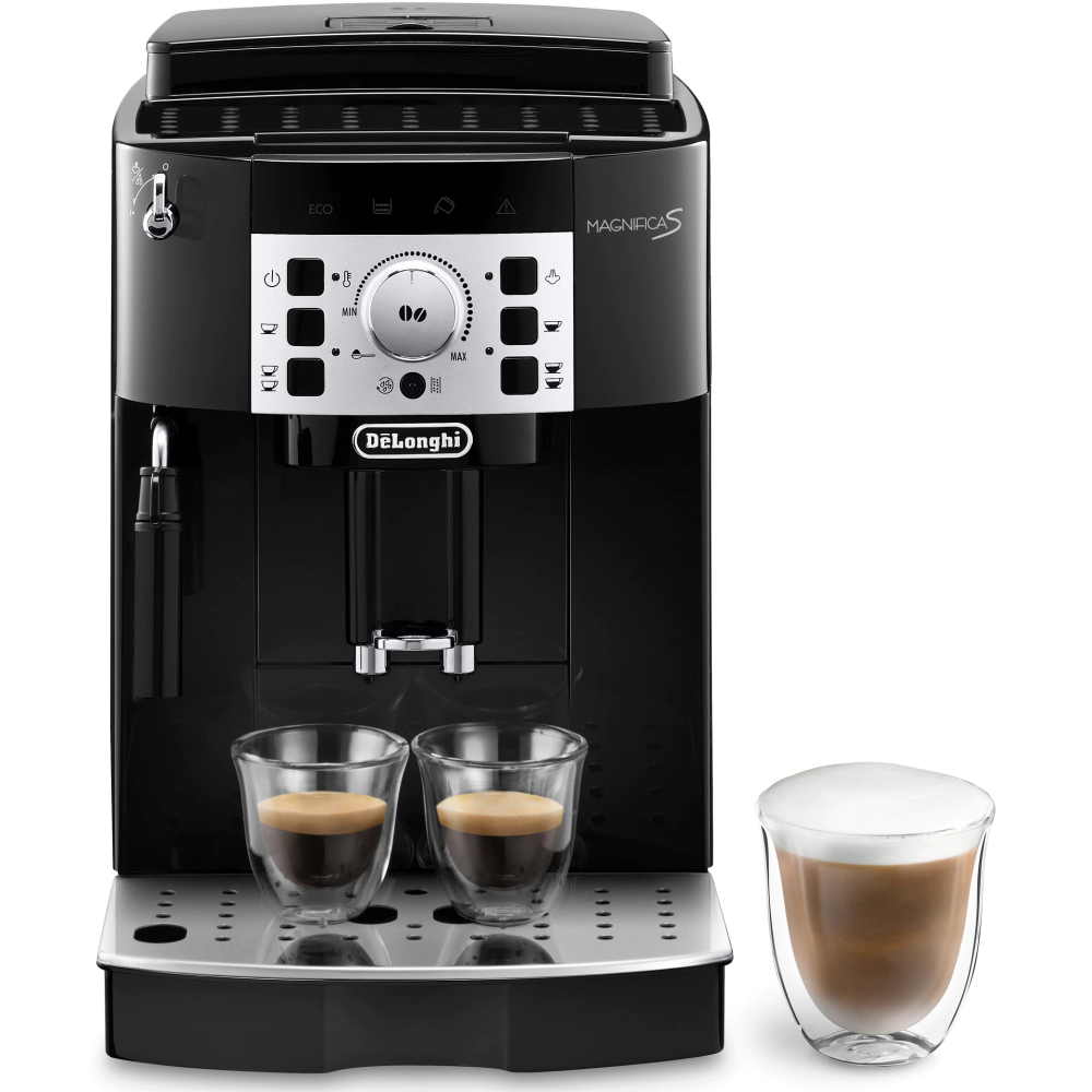 Espressor automat De’Longhi Magnifica S ECAM22.112.B, 4 bauturi, Sistem de spumare manual, rasnita integrata cu 13 setari 1450W, 15 bar, Negru [3]