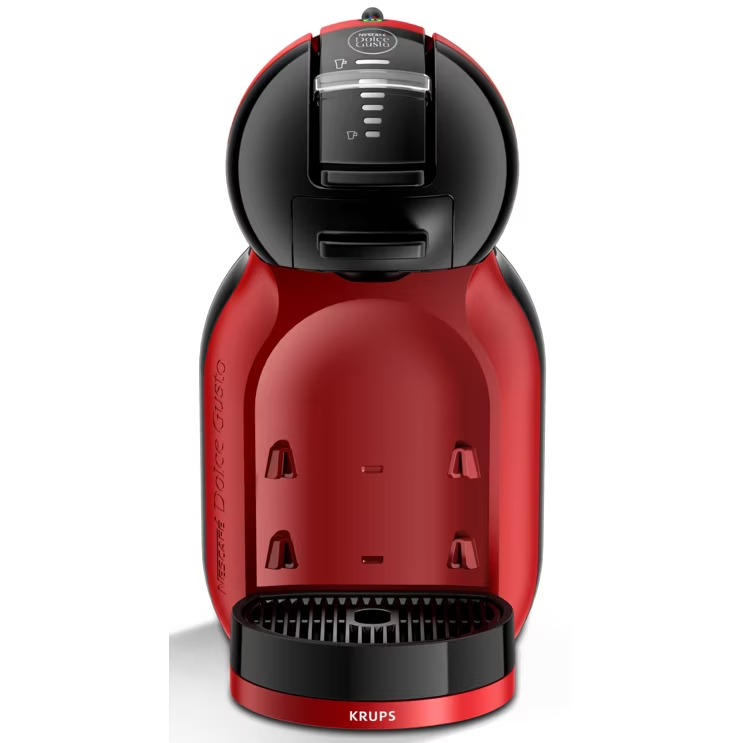 Espressor KRUPS cu capsule NESCAFÉ® Dolce Gusto® Mini Me KP123H10, 1500 W, 15 bari presiune, capacitate rezervor 0.8 L, Tehnologia Play & Select, functie Eco, rosu & negru [2]